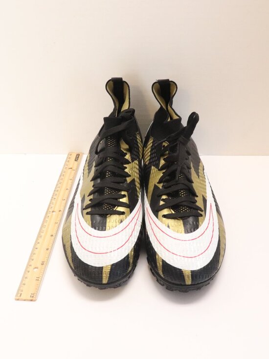 Black Gold Men\'s High Top Turf Soccer Cleats Training Shoes Size Eu 44 Us 10.5 main image 6